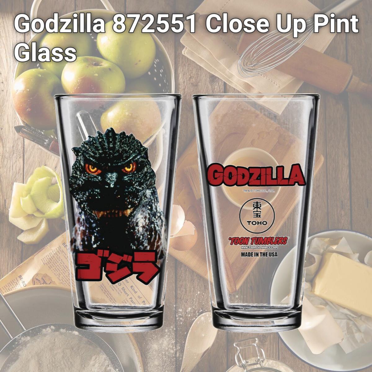 Picture of Godzilla 872551 Close Up Pint Glass