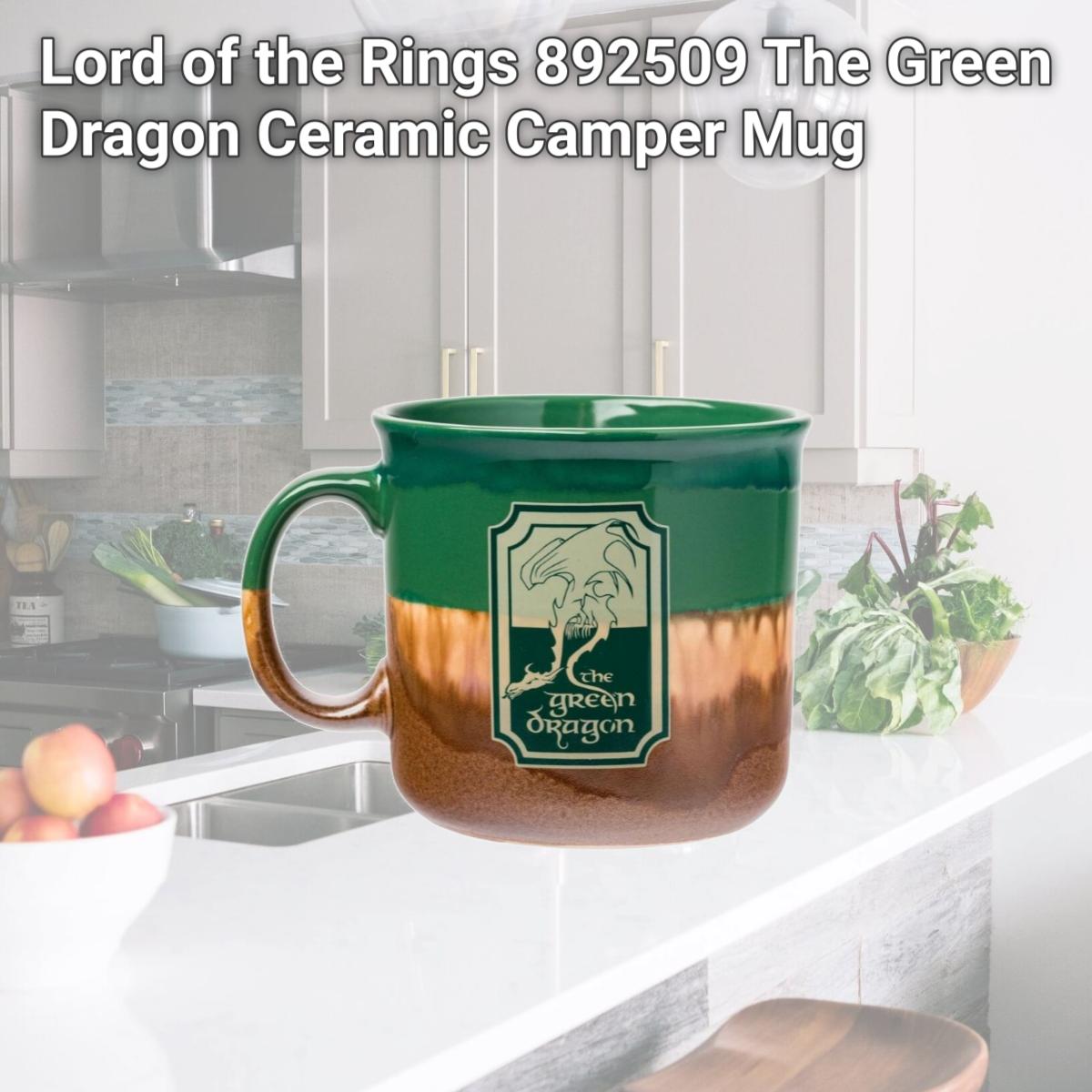 Picture of Lord of the Rings 892509 The Green Dragon Ceramic Camper Mug