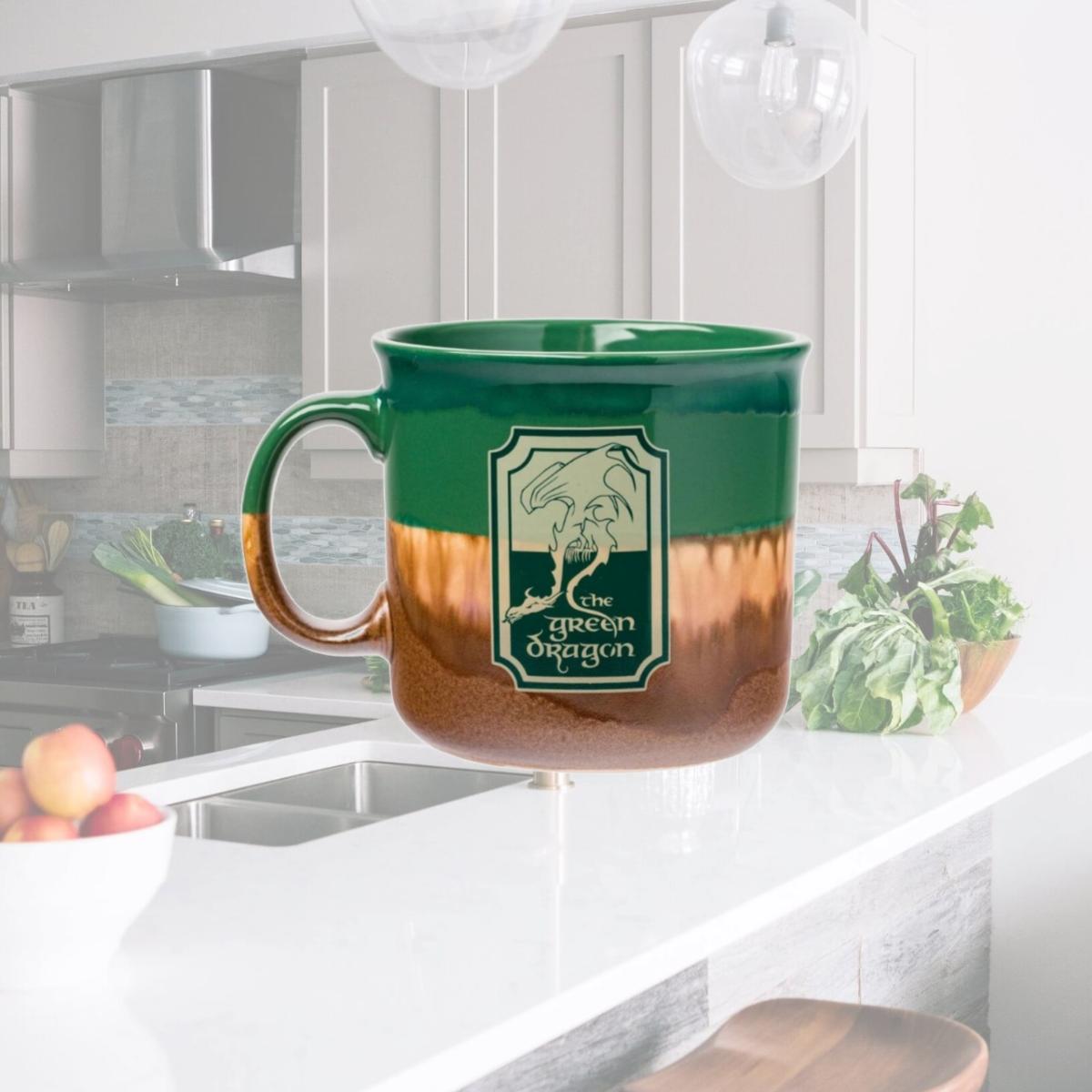 Picture of Lord of the Rings 892509 The Green Dragon Ceramic Camper Mug