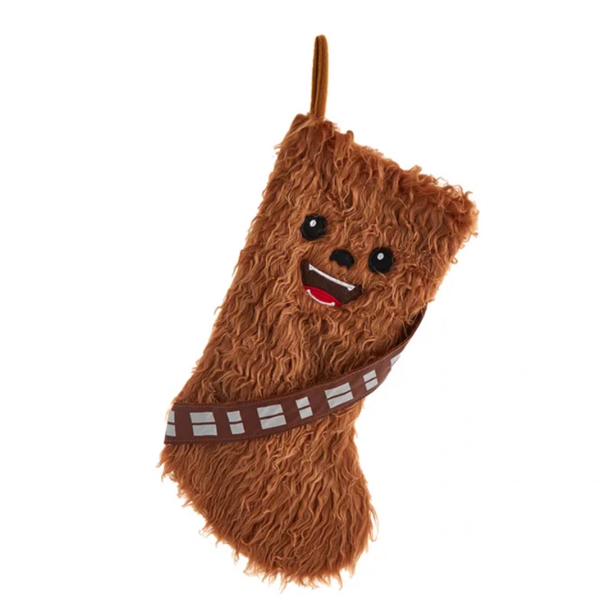 893527 Chewbacca Fuzzy Smiles Embroidered Christmas Stocking