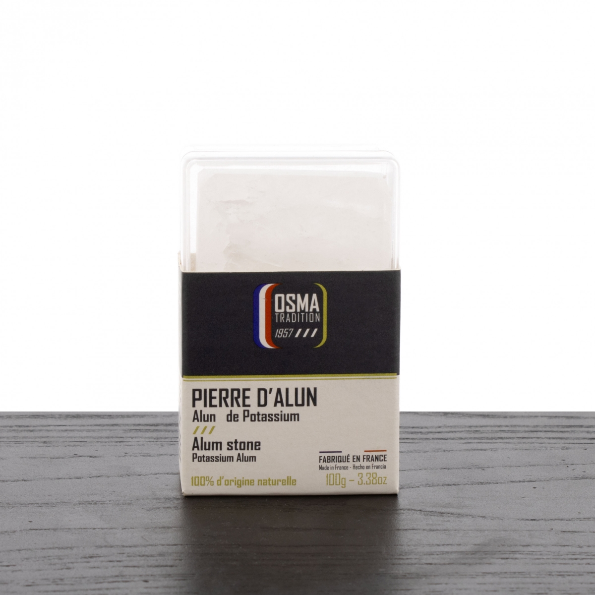 911867 Tradition Alum Block Post Shave Astringent, 100g