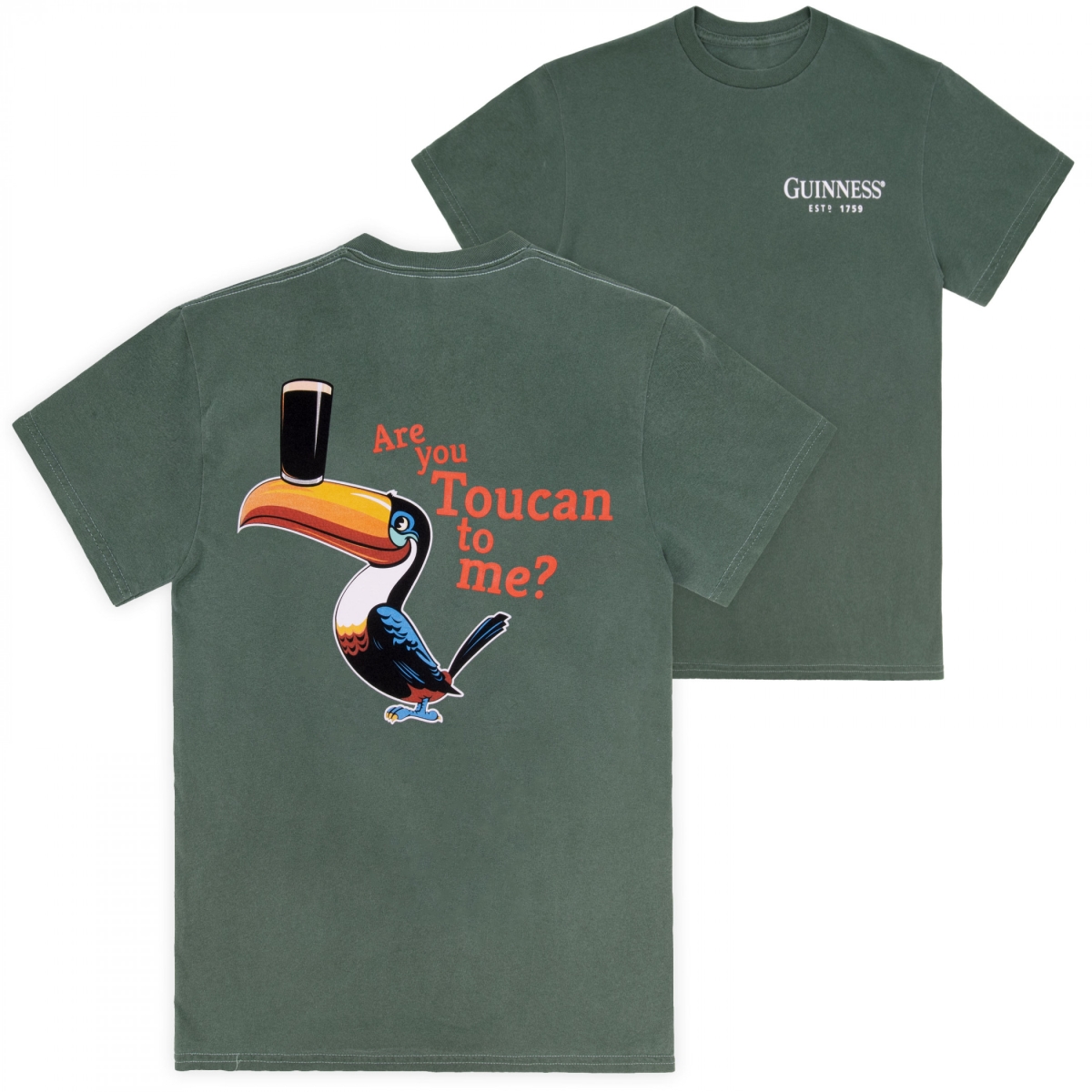 905411-medium Are You Toucan to Me Gilroy Front Back Print Premium Short Sleeve T-Shirt - Medium