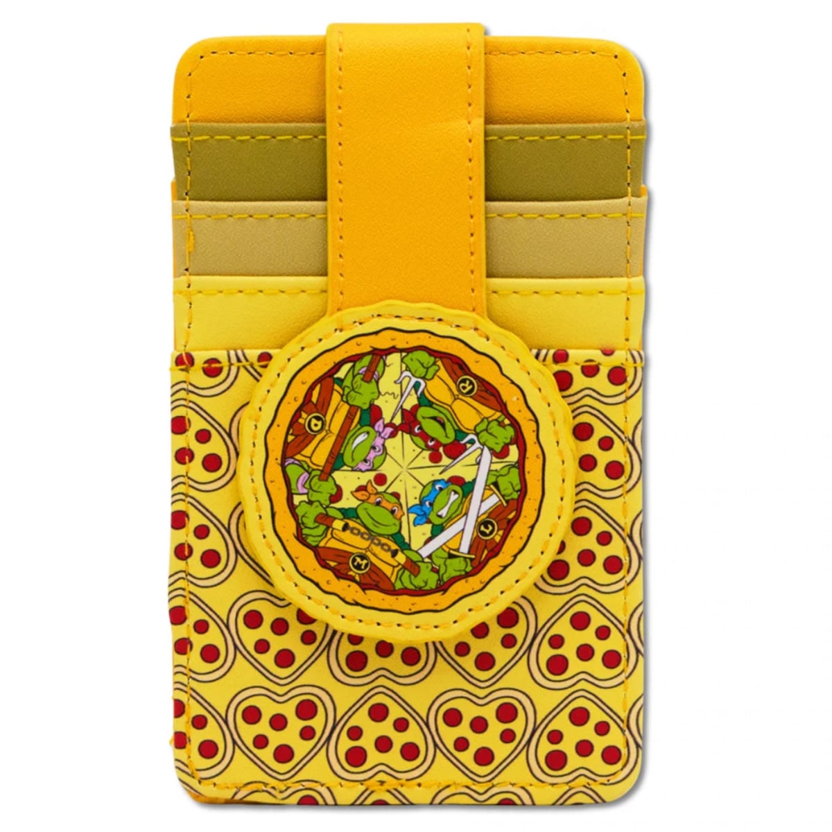 910262 Pizza Pose Wallet ID Card Holder