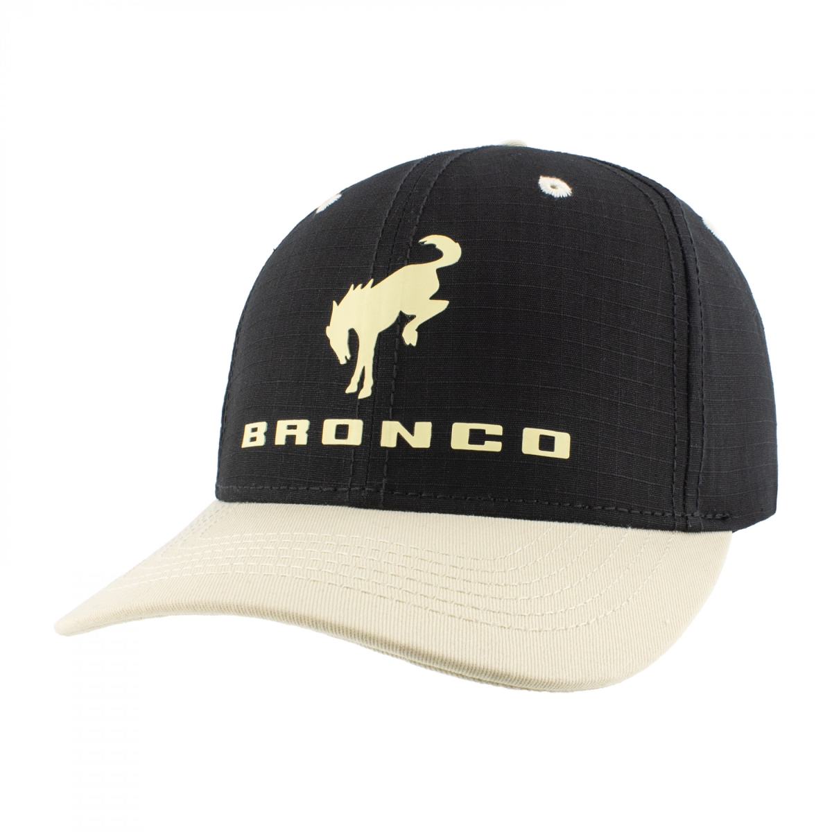 905888 Bronco Logo Print Snapback Hat, Multi Color