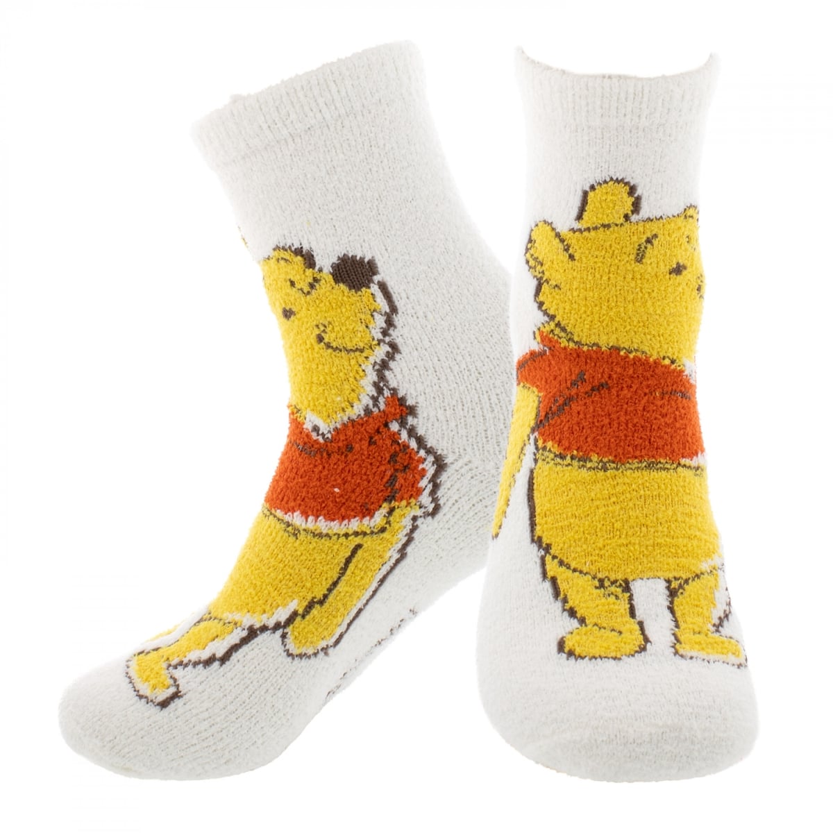 909528 Fuzzy Womens Ankle Socks