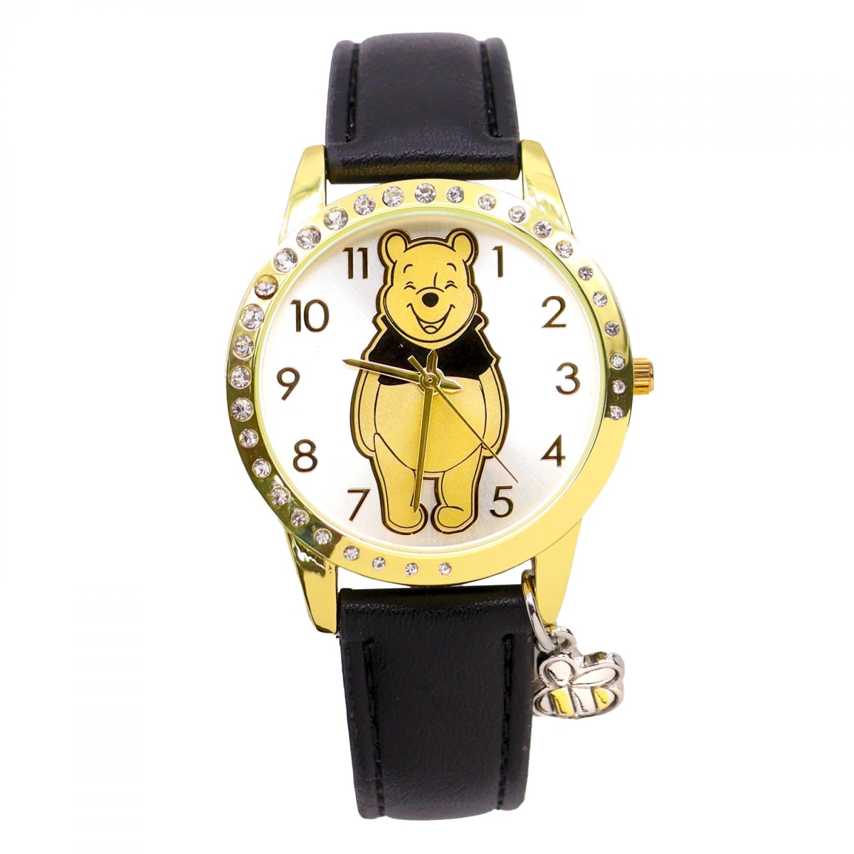 912690 Standing Around Analog Watch with Black Band