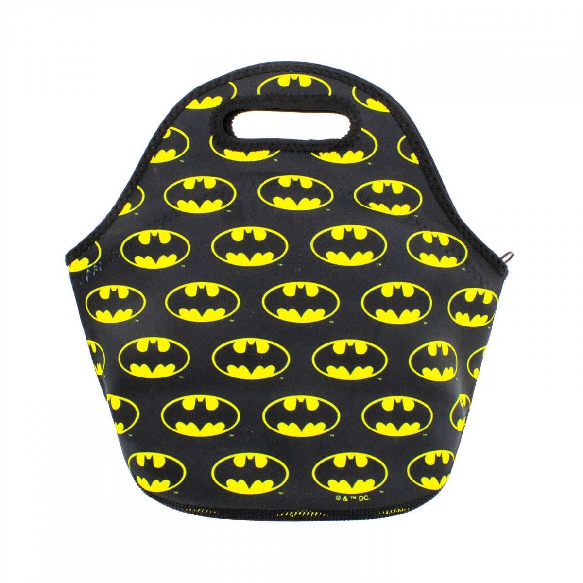 912267 Logo Pattern Insulated Tote Style Lunch Box