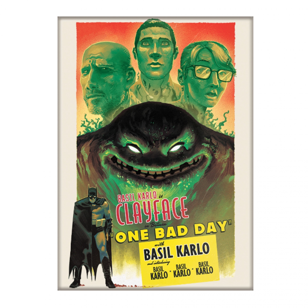 911884 Casefile 12 One Bad Day Clayface Magnet