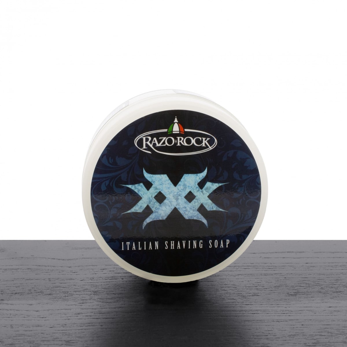 912773 XXX FRESCO Italian Shaving Soap Glass Jar, 6.8 oz