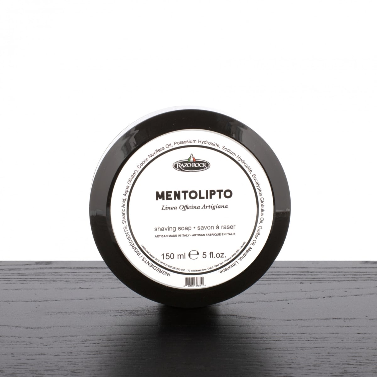 912769 Mentolipto Shaving Cream Soap - 5 oz