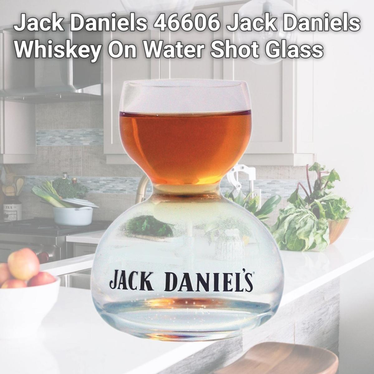 Picture of Jack Daniels 46606 Jack Daniels Whiskey On Water Shot Glass