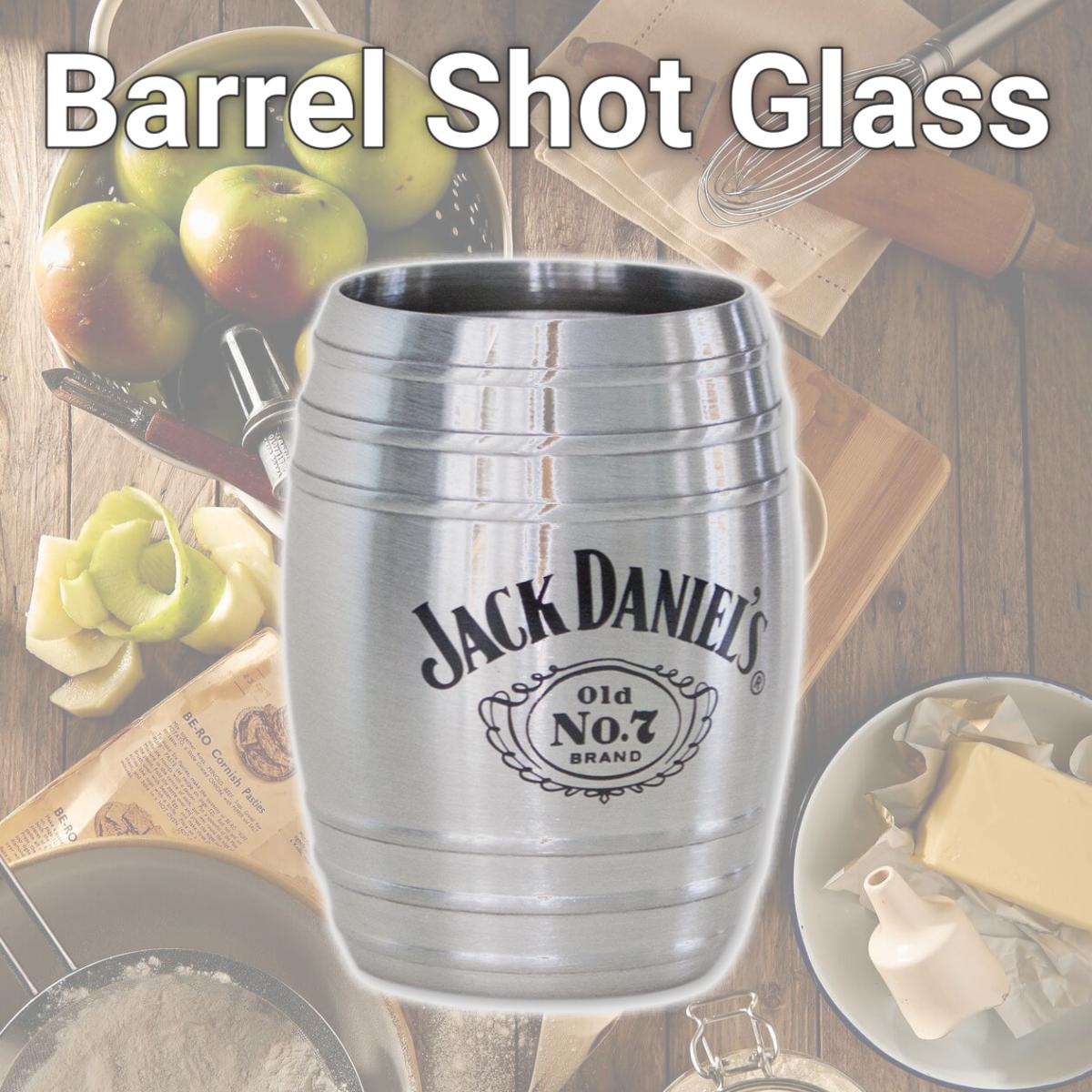 Picture of Jack Daniels 21748 Jack Daniels Barrel Shot Glass
