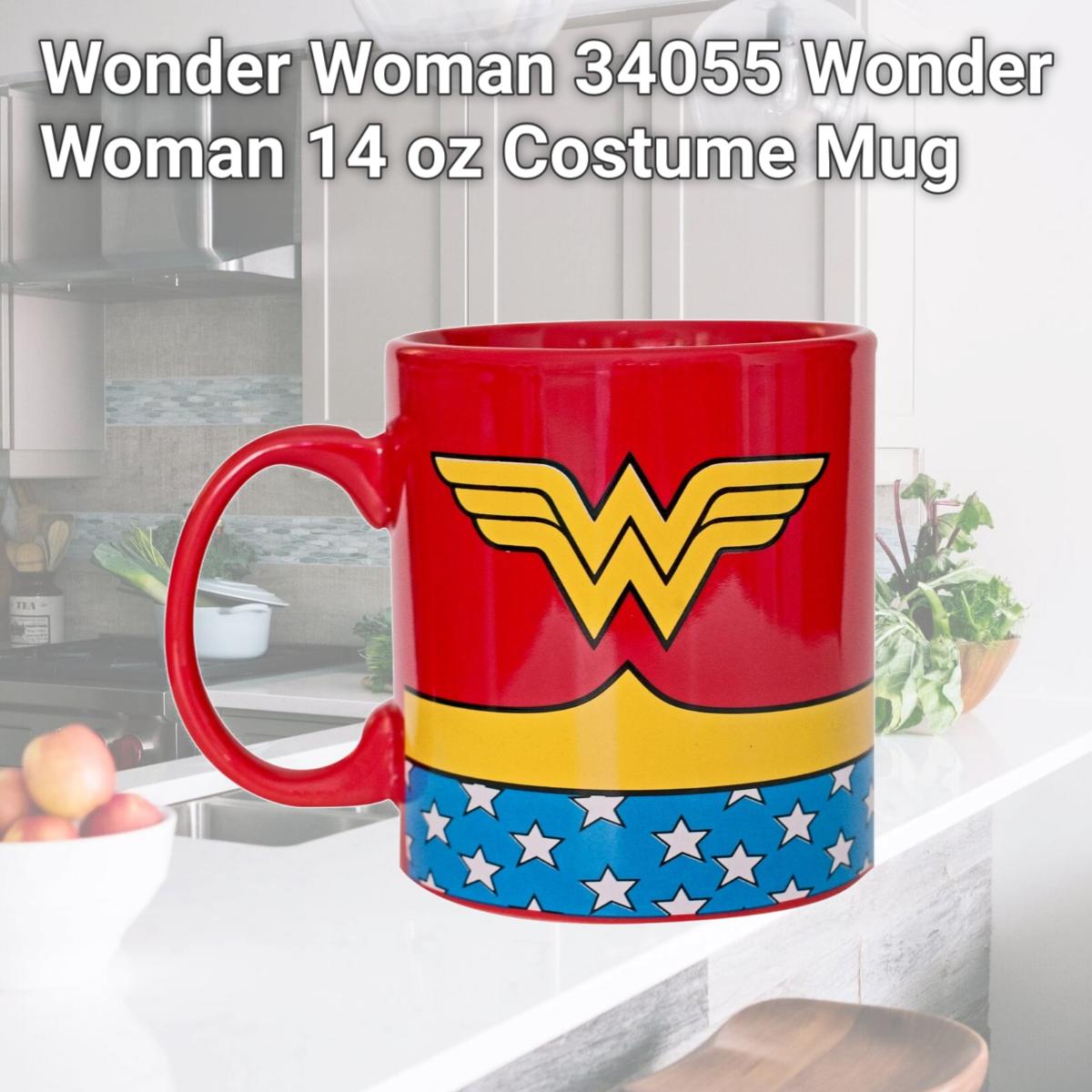 Picture of Wonder Woman 34055 Wonder Woman 14 oz Costume Mug