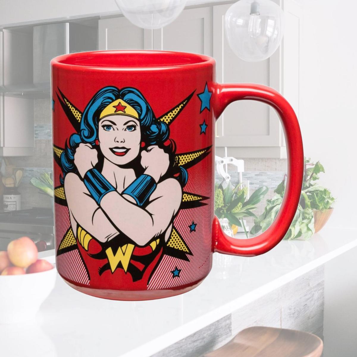 Picture of Wonder Woman 45119 Wonder Woman Red Strongest Woman Alive Mug