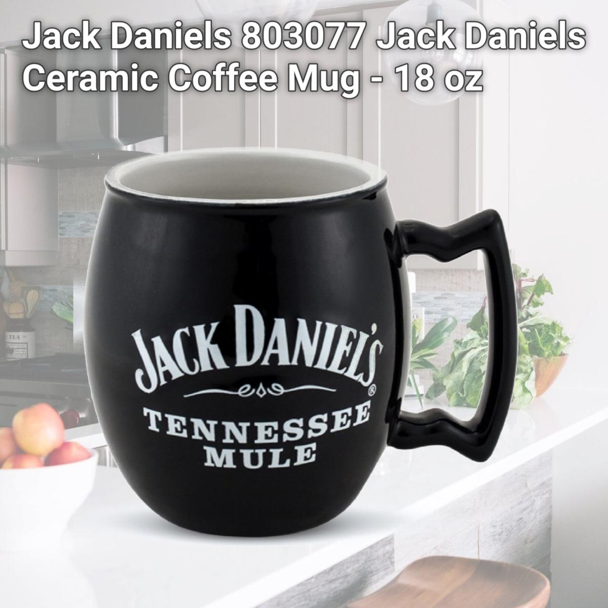 Picture of Jack Daniels 803077 Jack Daniels Ceramic Coffee Mug - 18 oz