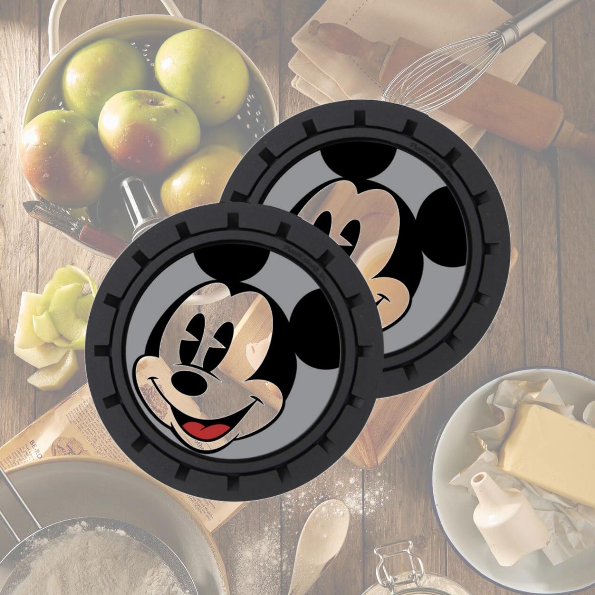 Picture of Mickey Mouse 808044 Disney Mickey Mouse Car Cup Holder Coaster - Pack of 2
