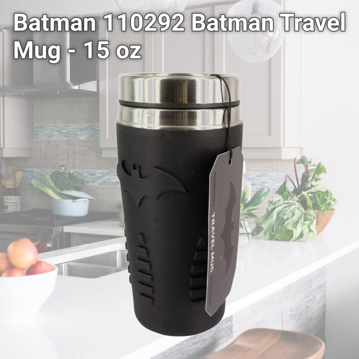 Picture of Batman 110292 Batman Travel Mug - 15 oz