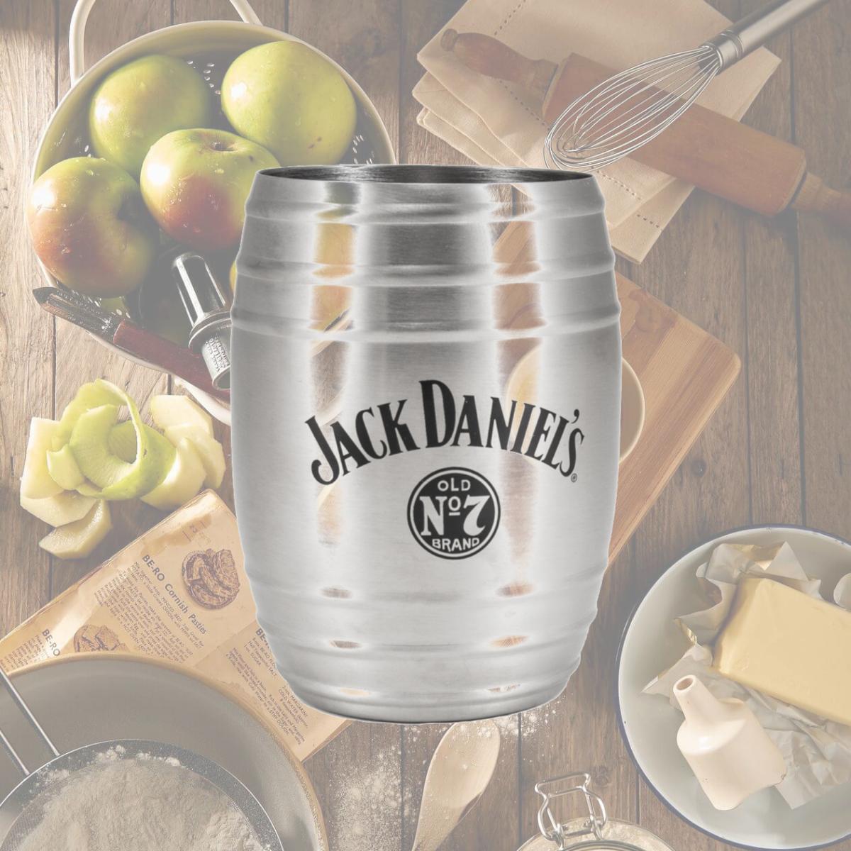 Picture of Jack Daniels 803078 Jack Daniels Metal Barrel Cup - 14 oz