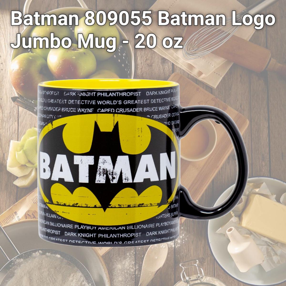 Picture of Batman 809055 Batman Logo Jumbo Mug - 20 oz