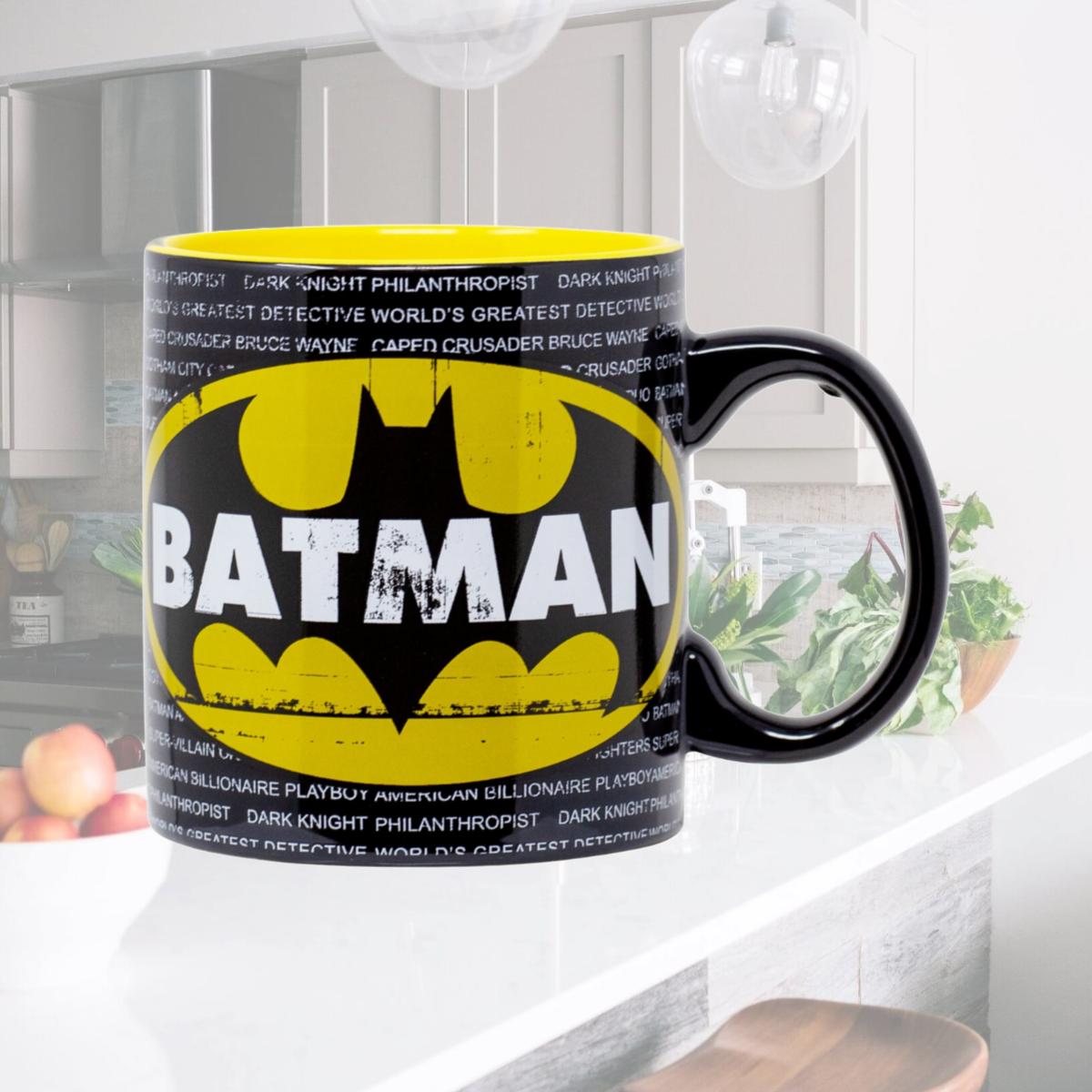 Picture of Batman 809055 Batman Logo Jumbo Mug - 20 oz