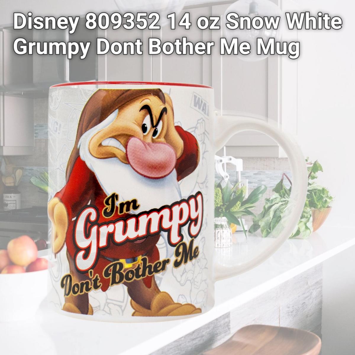Picture of Disney 809352 14 oz Snow White Grumpy Dont Bother Me Mug