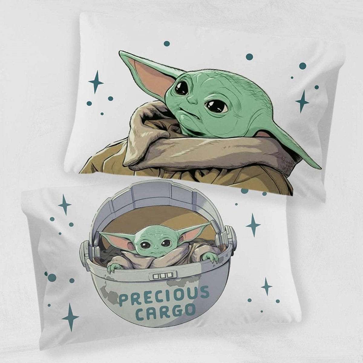 UPC 032281407759 product image for 811430 The Mandalorian Curious Child Reversible Pillow Case, Multi Color | upcitemdb.com