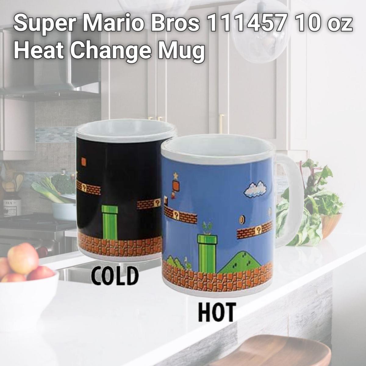Picture of Super Mario Bros 111457 10 oz Heat Change Mug