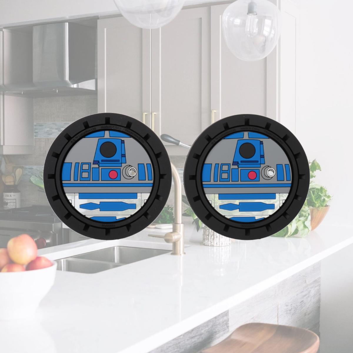 Picture of Star Wars 812594 R2-D2 Car Cup Holder Coaster - Pack of 2