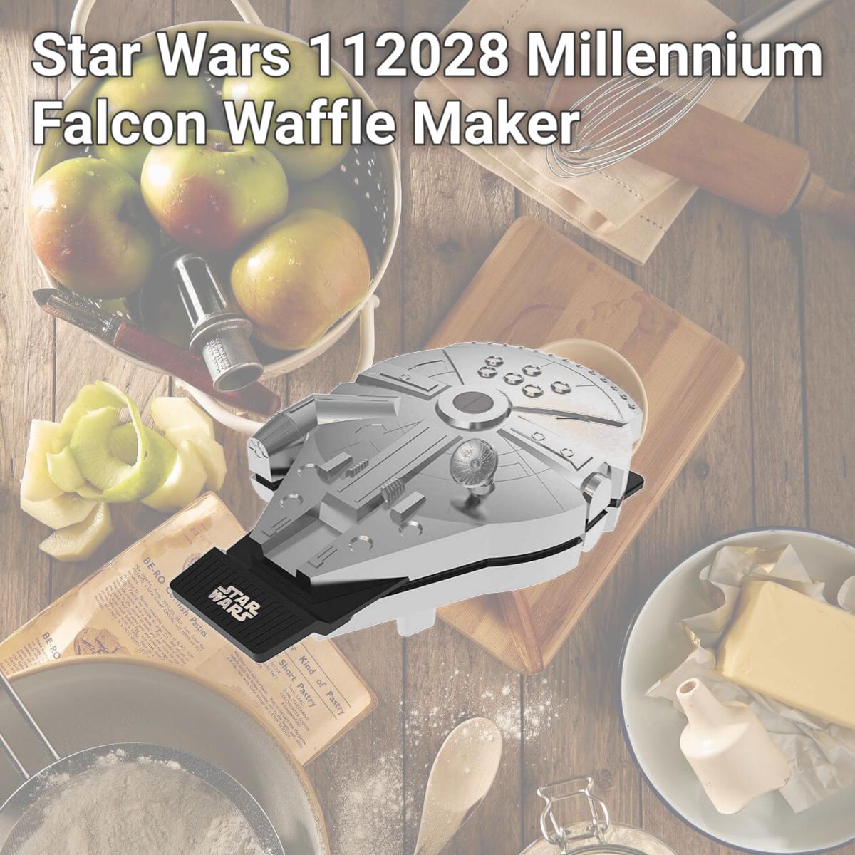 Picture of Star Wars 112028 Millennium Falcon Waffle Maker
