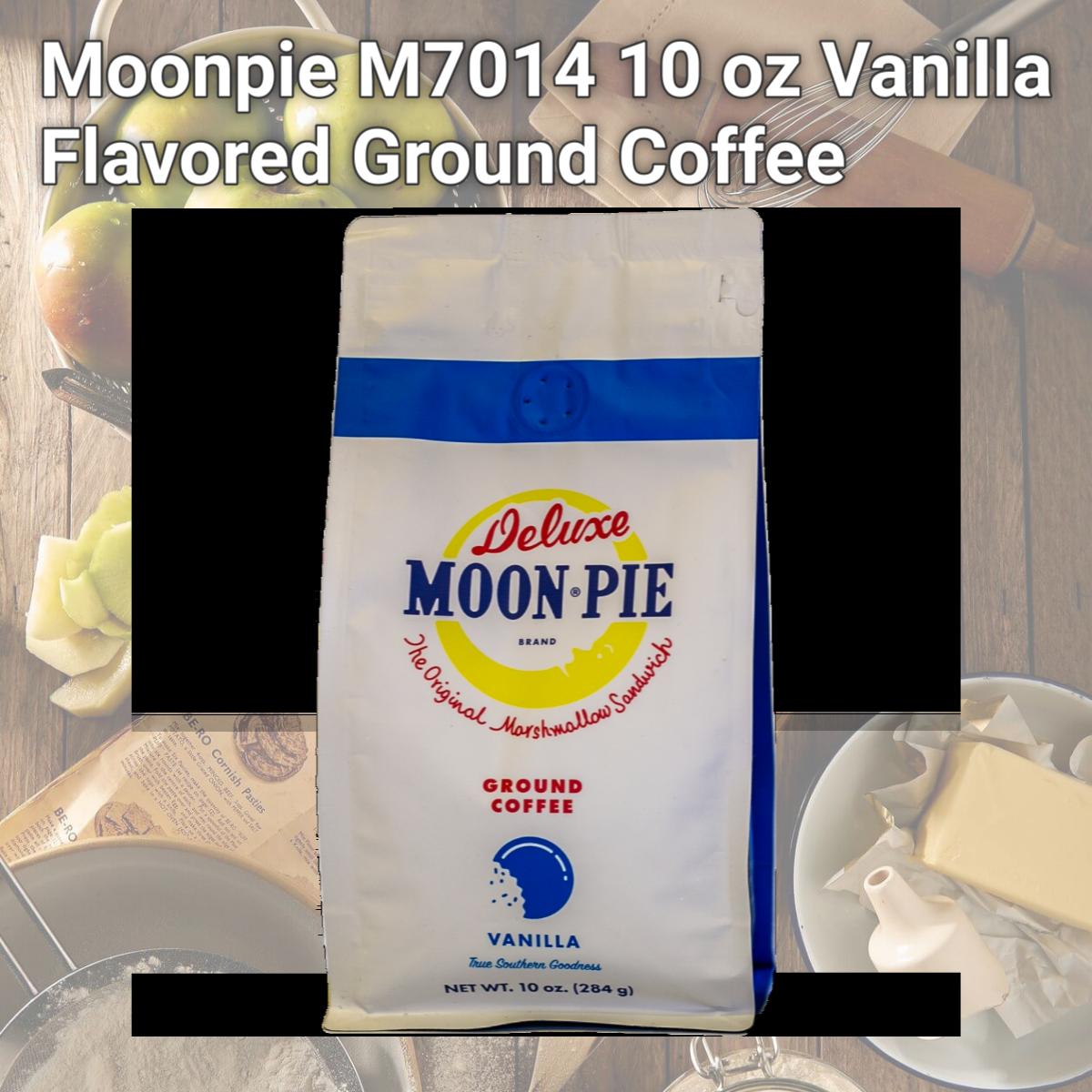 Picture of Moonpie M7014 10 oz Vanilla Flavored Ground Coffee
