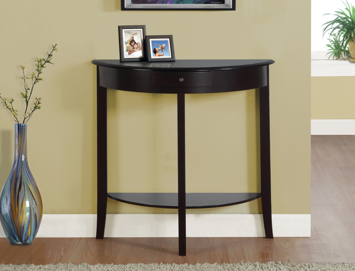 I 3128 Hall Console Accent Table - Dark Cherry, 31 In.
