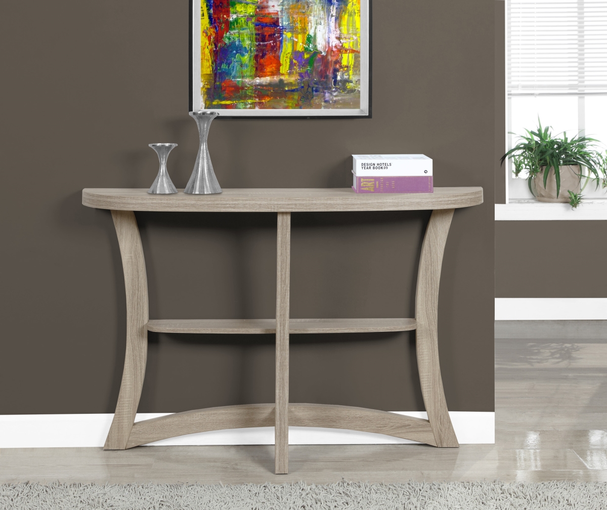 I 2416 Hall Console Accent Table - Dark Taupe, 47 In.
