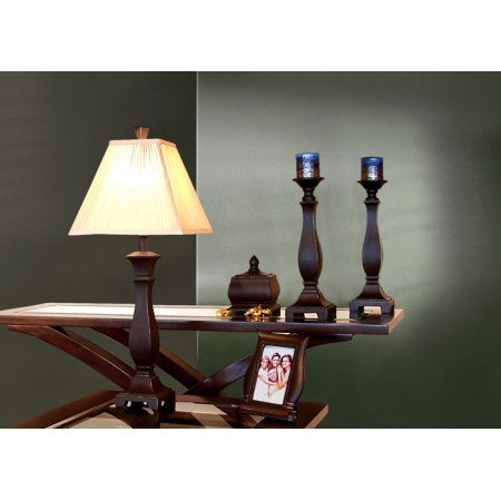 I 6791 Gift Box In Lamp Bowl Frame Candlesticks - Black, 5 Piece