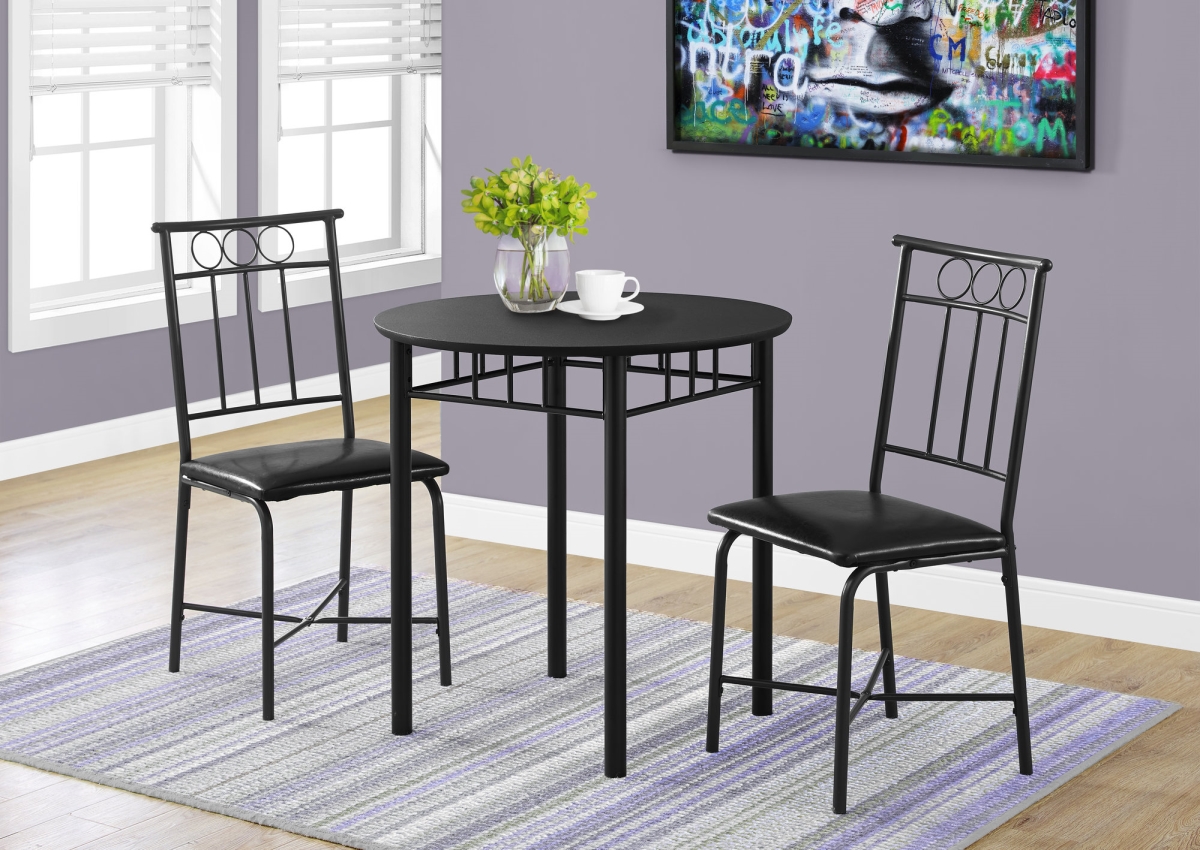 Dining Set & Top By & Black - 3 Pieces