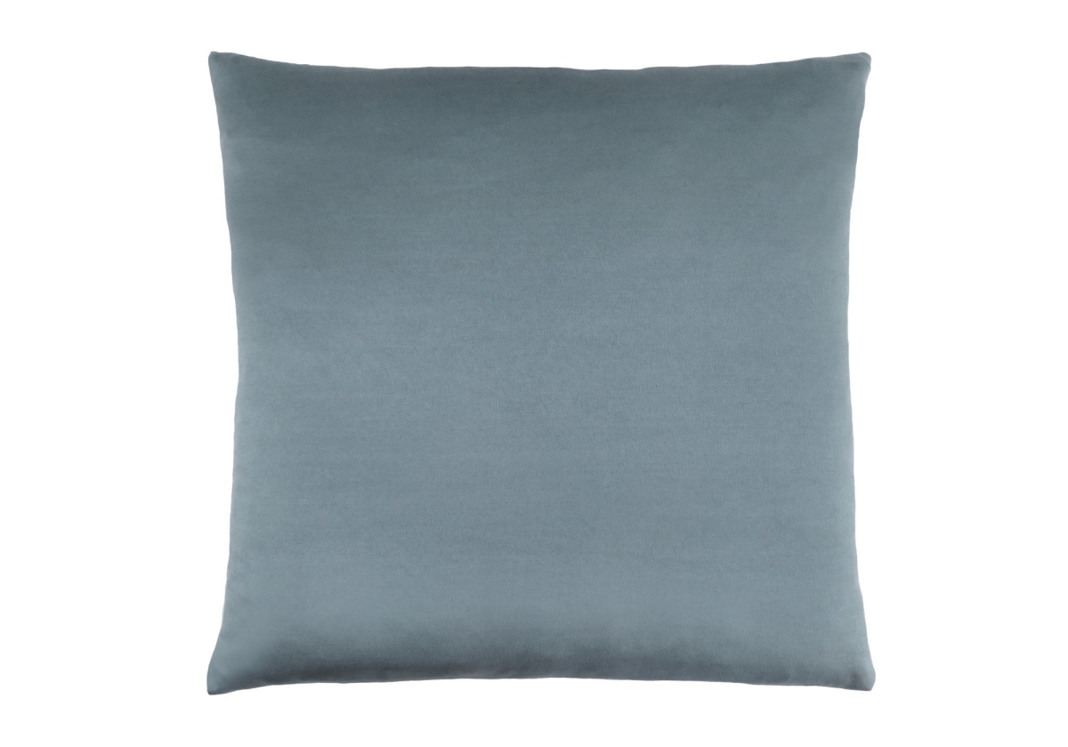I 9342 18 X 18 In. Pillow With Satin Design, Pale Blue