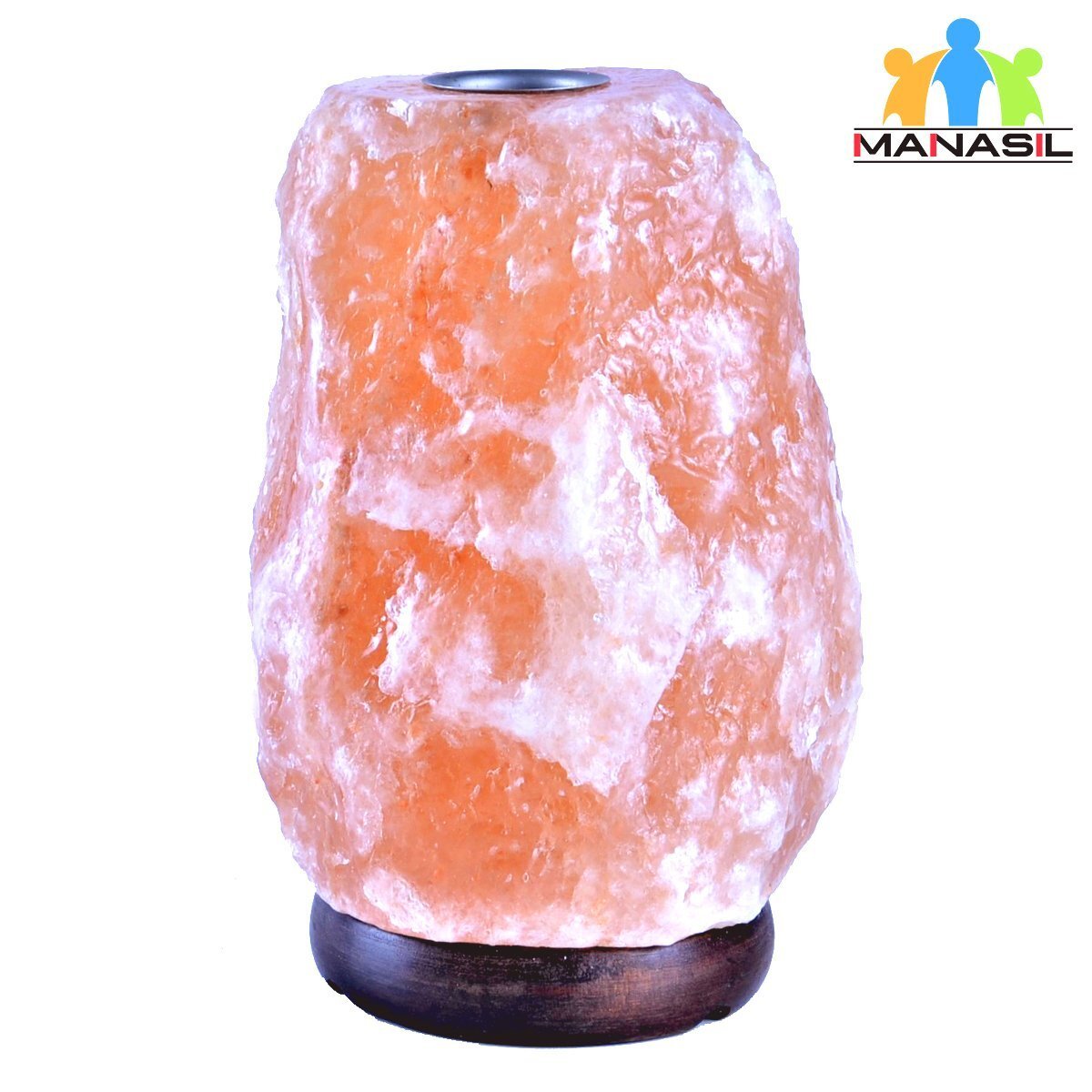Eod-02 9 In. Aroma Oil Diffuser Himalayan Salt Natural Lamp - 11-12 Lbs