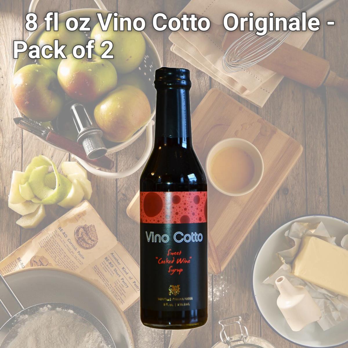 Picture of Montillo Italian Foods  8 fl oz Vino Cotto  Originale - Pack of 2