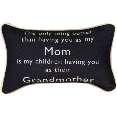 Swtbgm 12.5 X 8.5 In. The Only Thing Better Grandmother Throw Pillow