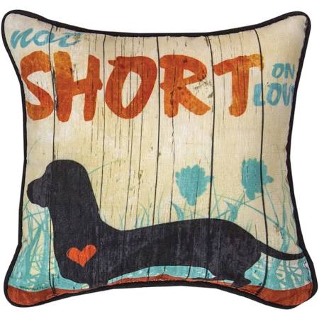 Sdpnsl 12 In. Not Short On Love Decorative Pillow