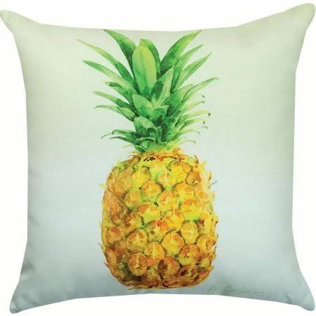 Slpalv 18 In. Pineapple Love Word Pillow