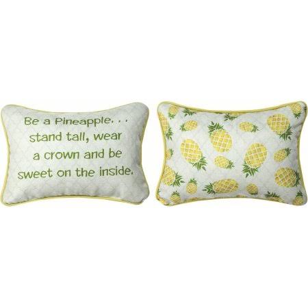 Swbapa 12.5 X 8.5 In. Be A Pinapple Dye Word Pillow