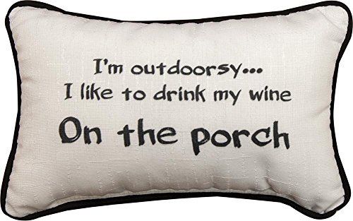 Swwine 12.5 X 8.5 In. I M Outdoorsy Pillow