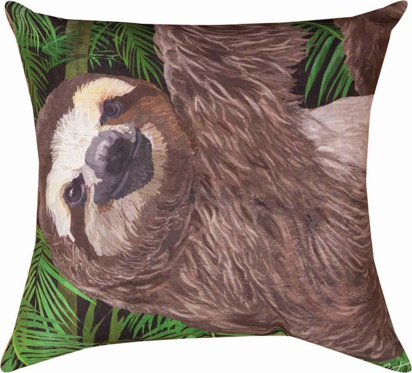 Slslth 18 X 18 In. 100 Hr Sloth Pgy Pillow