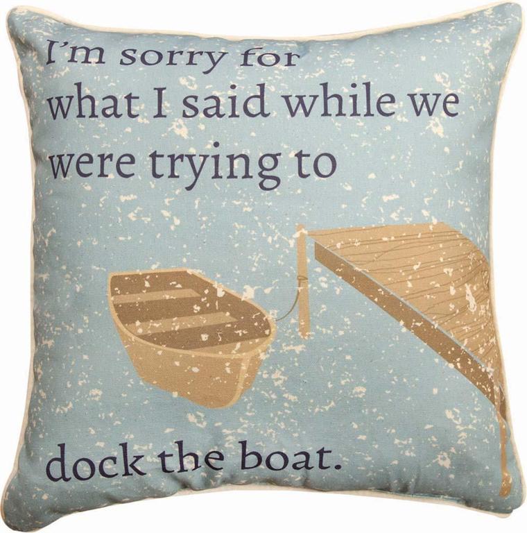 Slswis 18 X 18 In. I Am Sorry For What I Said Dtf Pillow