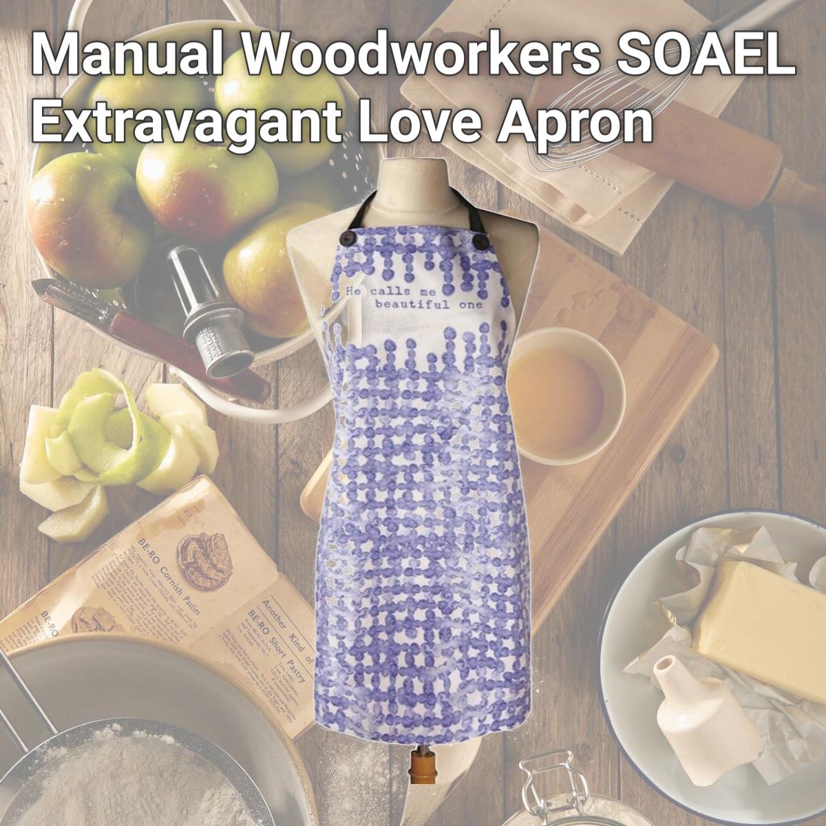 Picture of Manual Woodworkers SOAEL Extravagant Love Apron