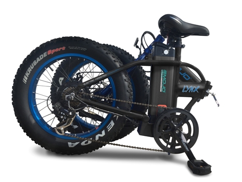 Wil-blk-blk-48-500 Electric Fat Tire Mountain Bike - Black & Black