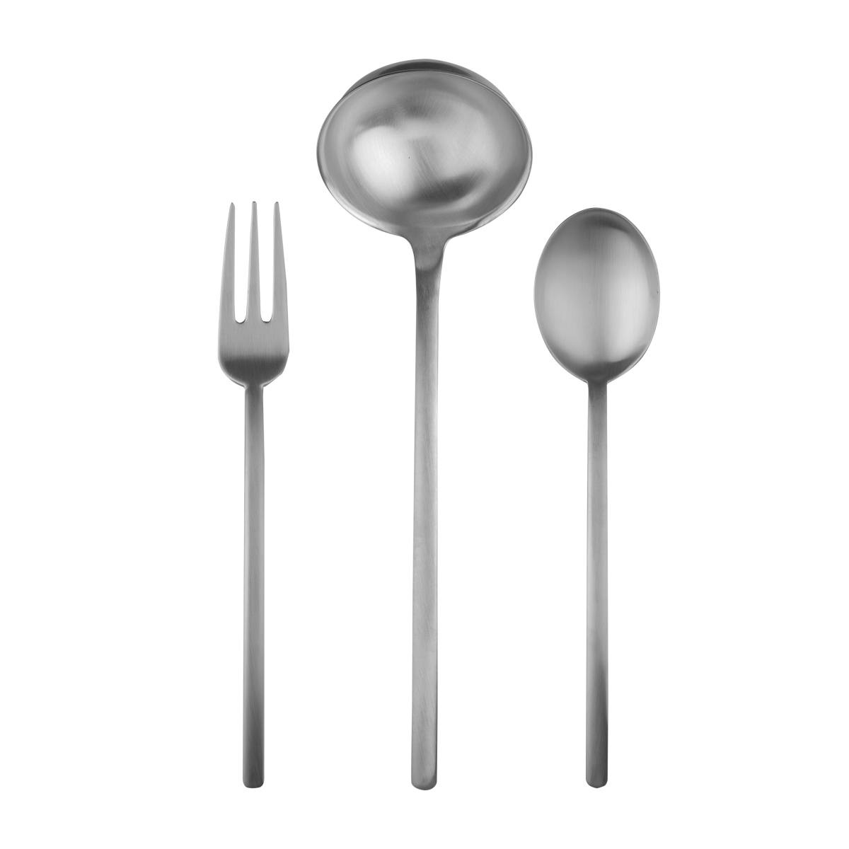 104522003 Due Ice Serving Set Fork Spoon & Ladle - 3 Piece