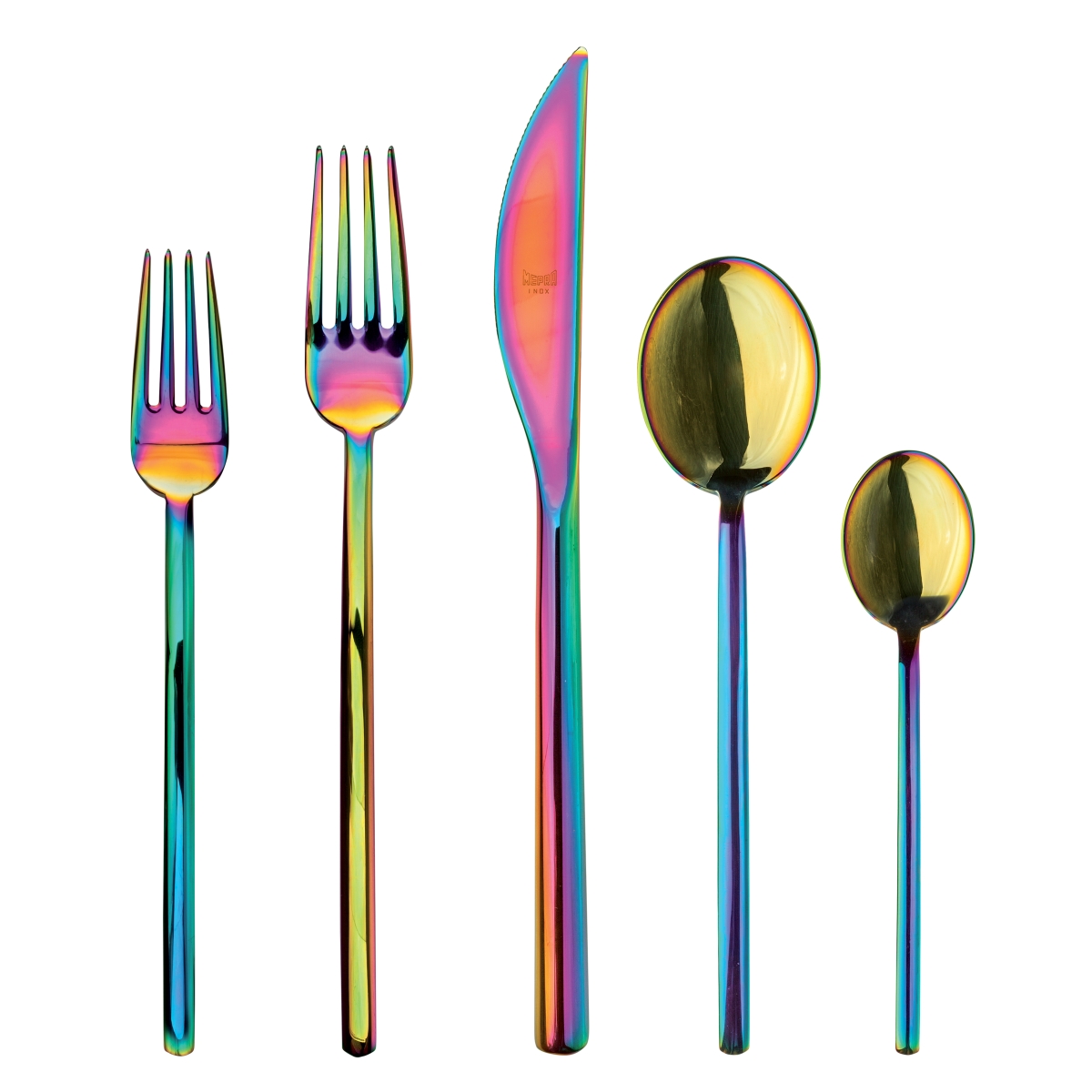 109422005 Place Setting Due Rainbow Cutlery Set - 5 Piece