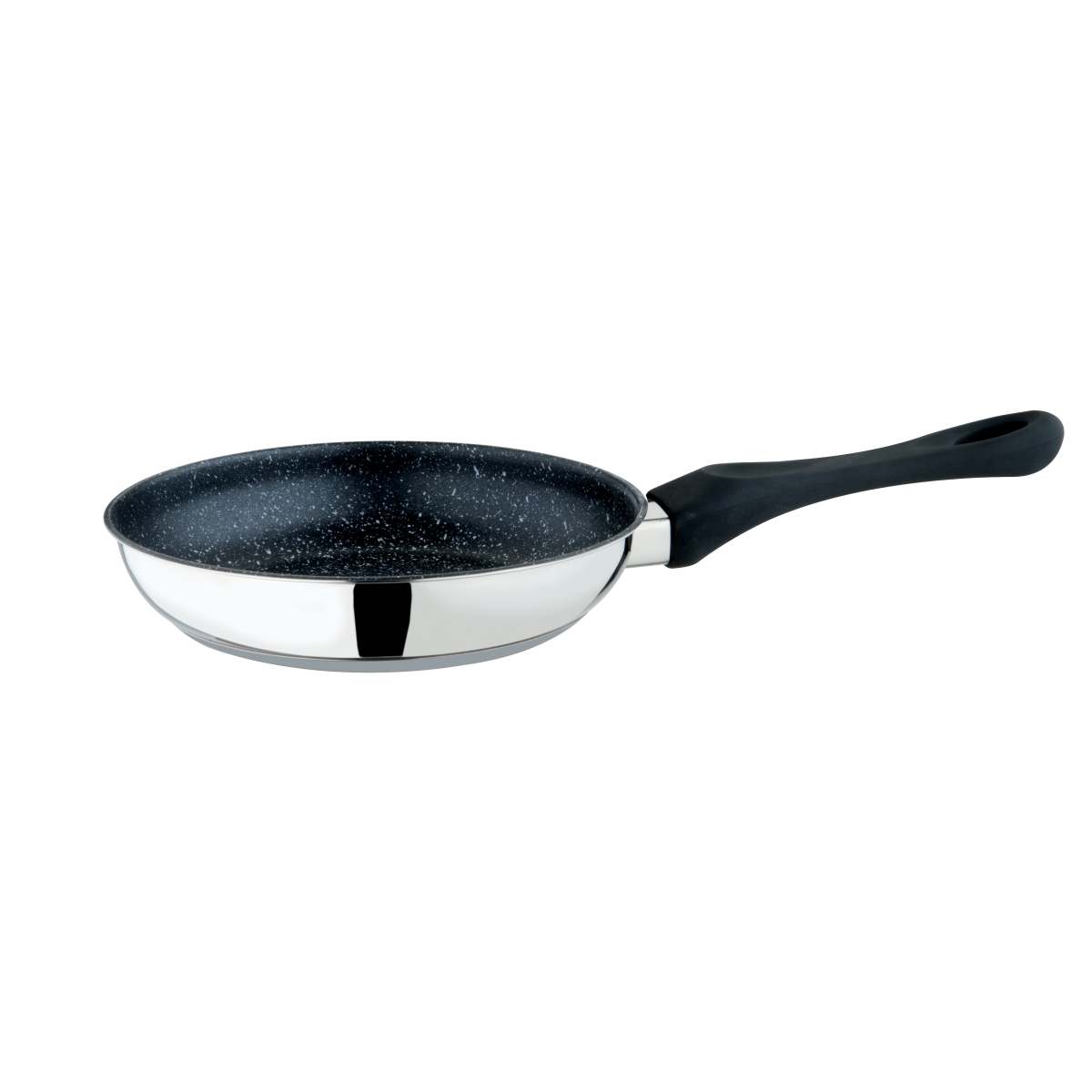 30197920n 20 Cm Fantasia Stone Frying Pan, Black