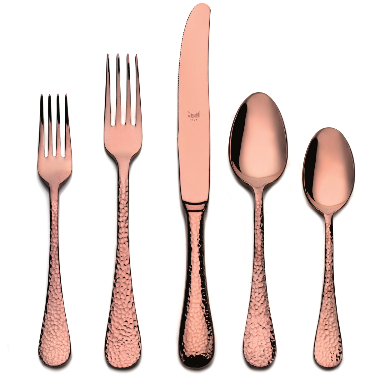106822005b Stainless Steel Place Setting - Epoque Bronze - 5 Piece